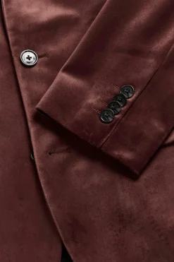 MAgeorge Velour Blazer