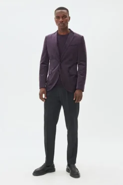 MAgeorge Velour Blazer