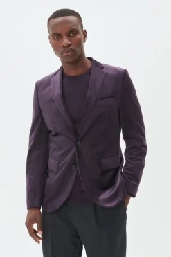 MAgeorge Velour Blazer