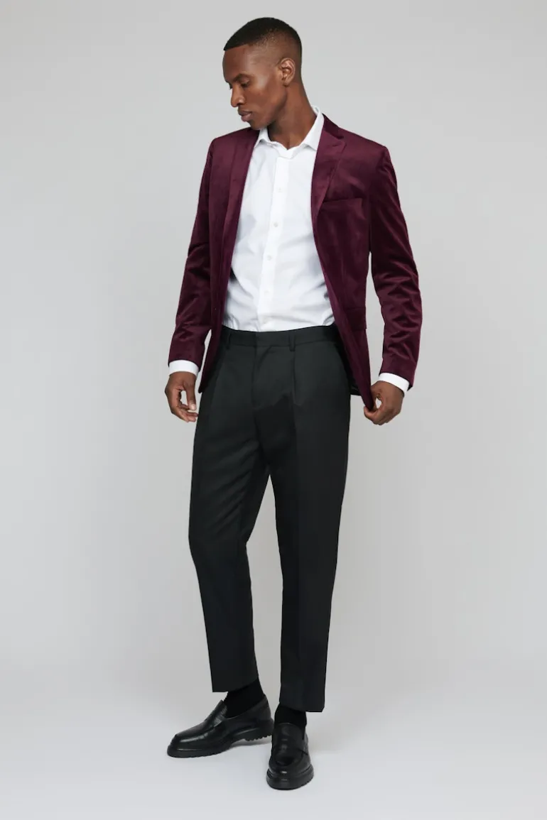 MAgeorge Velour Blazer