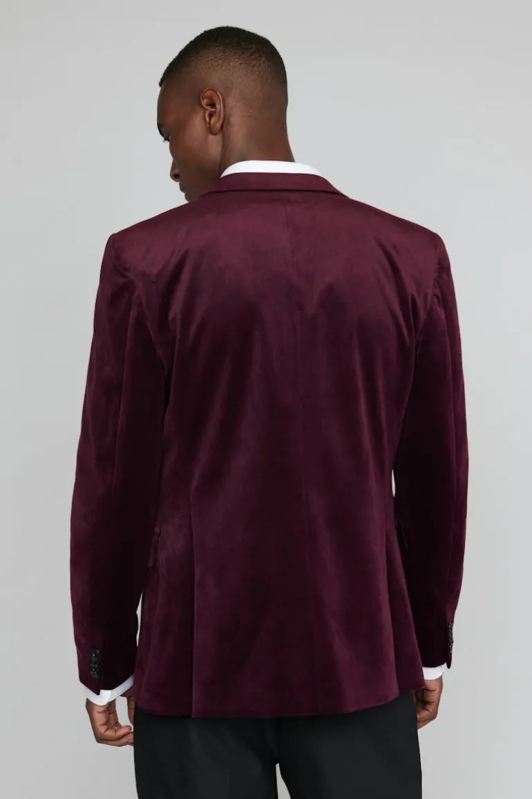 MAgeorge Velour Blazer